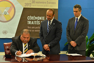 More than half of Pacific region countries have now signed the ATT