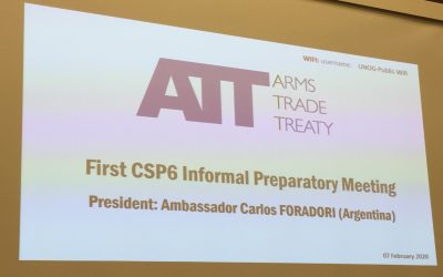 First Round of ATT CSP6 Preparatory Meetings held in Geneva